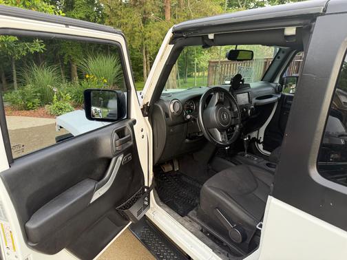 White 2015 Jeep Wrangler Willys Wheeler