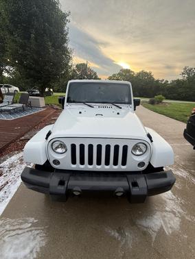White 2015 Jeep Wrangler Willys Wheeler