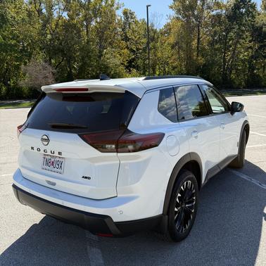 White 2026 Nissan Rogue Dark Armor