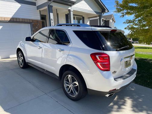 White 2016 Chevrolet Equinox LTZ