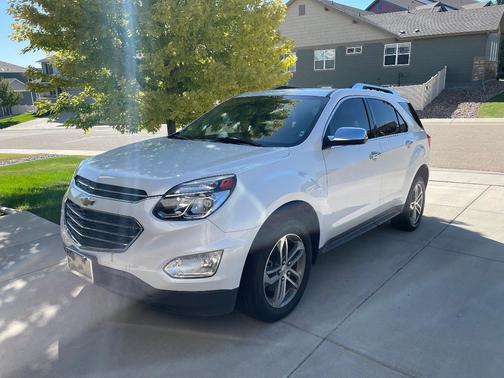 White 2016 Chevrolet Equinox LTZ
