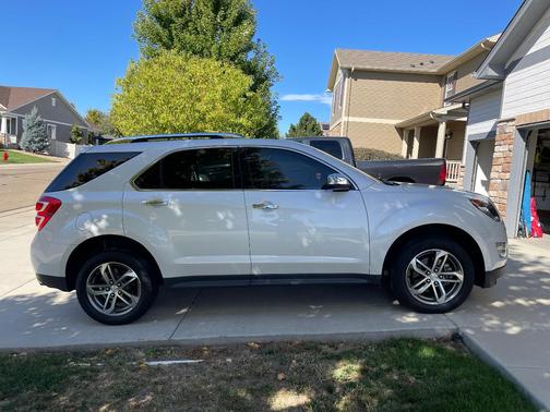 White 2016 Chevrolet Equinox LTZ
