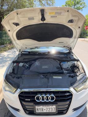 White 2014 Audi A6 3.0 TDI Premium Plus