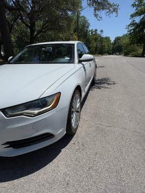 White 2014 Audi A6 3.0 TDI Premium Plus