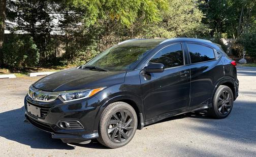 Black 2022 Honda HR-V Sport