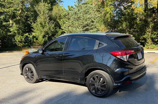Black 2022 Honda HR-V Sport