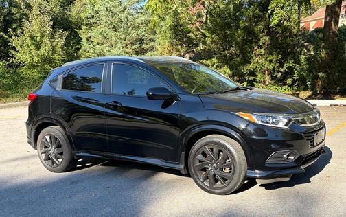 Black 2022 Honda HR-V Sport