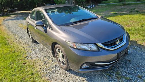 Gray 2013 Honda Civic Hybrid Base