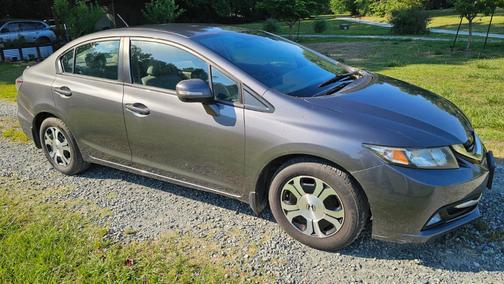 Gray 2013 Honda Civic Hybrid Base