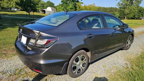 Gray 2013 Honda Civic Hybrid Base
