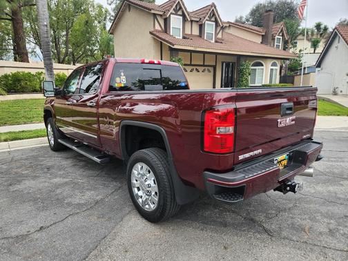 Red 2017 GMC Sierra 2500 Denali