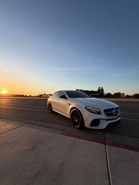 White 2018 Mercedes-Benz AMG E 63 S 4MATIC