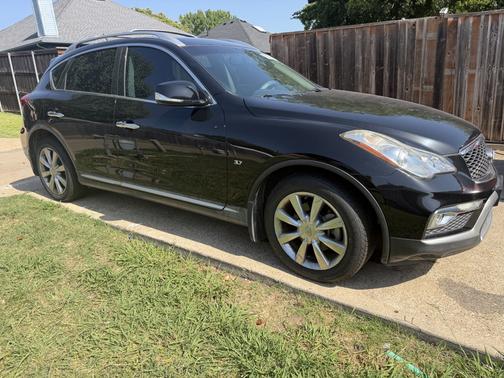 Black 2017 INFINITI QX50 Base