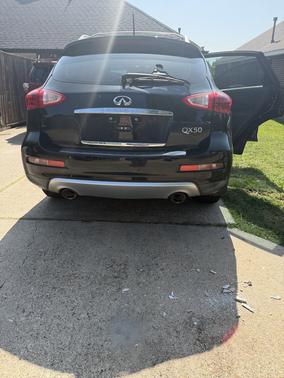 Black 2017 INFINITI QX50 Base
