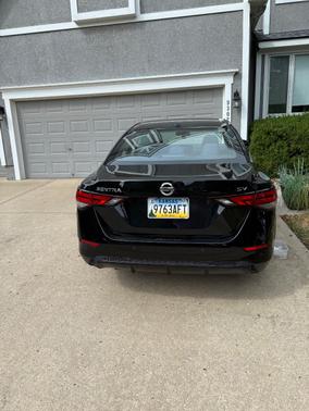 Black 2021 Nissan Sentra SV