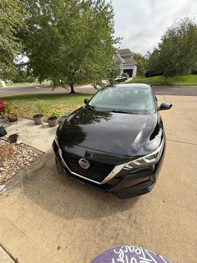 Black 2021 Nissan Sentra SV
