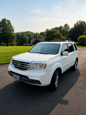 White 2014 Honda Pilot EX-L