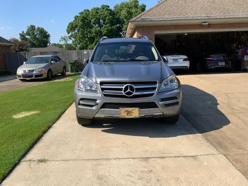 Gray 2012 Mercedes-Benz GL-Class GL 450 4MATIC