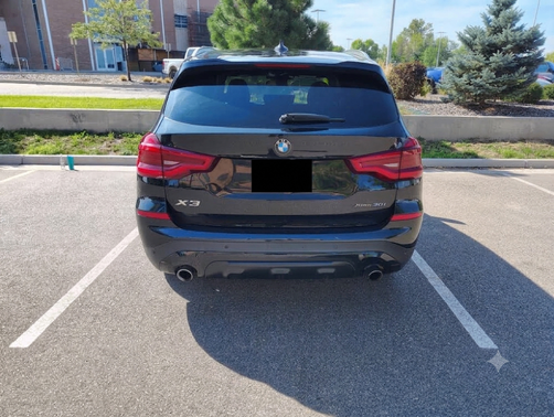 Black 2020 BMW X3 xDrive30i