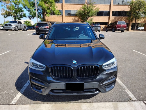 Black 2020 BMW X3 xDrive30i