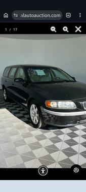 Black 2003 Volvo V70 2.4