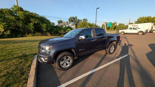Blue 2018 Chevrolet Colorado Z71