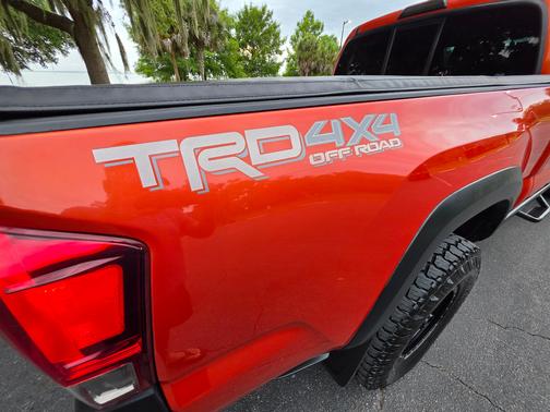 Orange 2016 Toyota Tacoma TRD Off Road