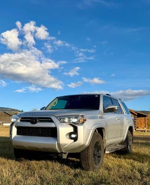 Silver 2021 Toyota 4Runner SR5 Premium