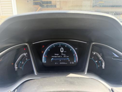 White 2016 Honda Civic EX