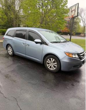 Blue 2014 Honda Odyssey EX