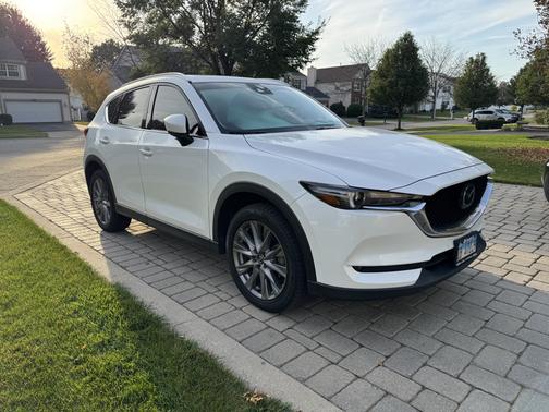 White 2021 Mazda CX-5 Grand Touring Reserve