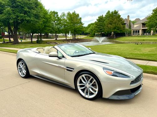Silver 2016 Aston Martin Vanquish Volante