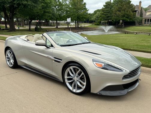 Silver 2016 Aston Martin Vanquish Volante