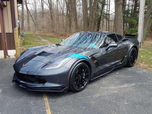 Gray 2017 Chevrolet Corvette Grand Sport