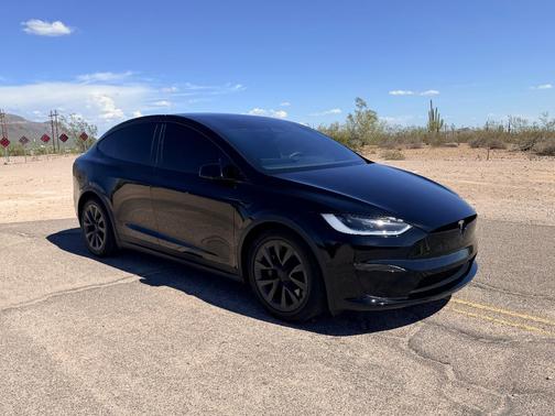 Black 2025 Tesla Model X AWD