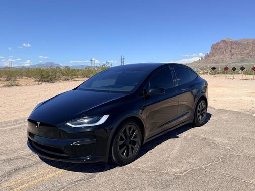 Black 2025 Tesla Model X AWD