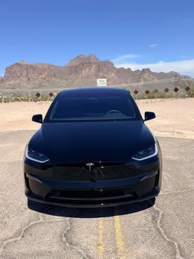 Black 2025 Tesla Model X AWD