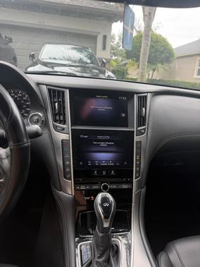 Blue 2020 INFINITI Q60 3.0t LUXE