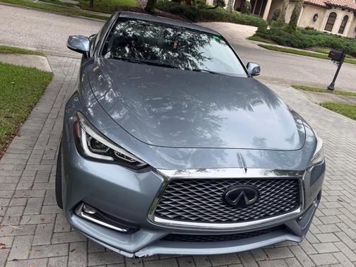 Blue 2020 INFINITI Q60 3.0t LUXE
