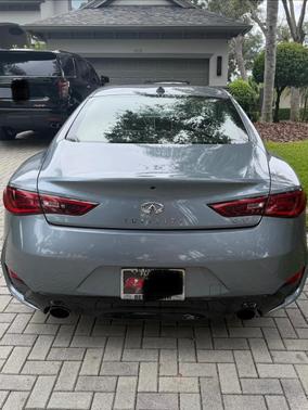 Blue 2020 INFINITI Q60 3.0t LUXE