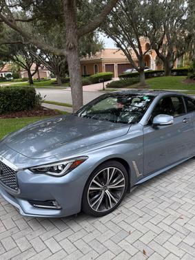 Blue 2020 INFINITI Q60 3.0t LUXE