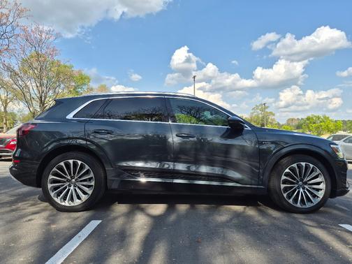 Gray 2019 Audi e-tron Prestige