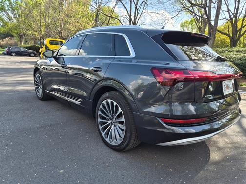 Gray 2019 Audi e-tron Prestige