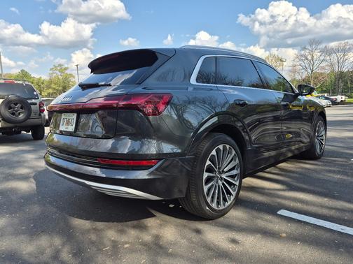 Gray 2019 Audi e-tron Prestige