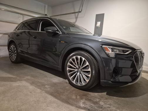 Gray 2019 Audi e-tron Prestige