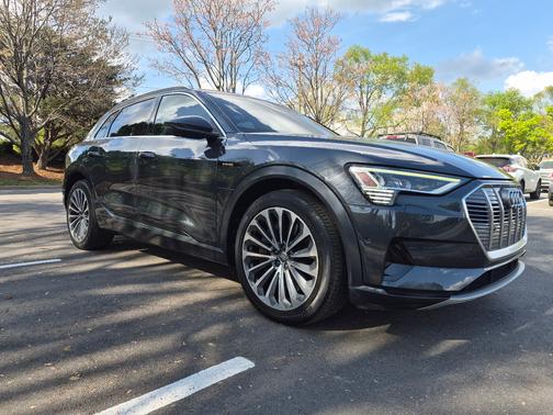 Gray 2019 Audi e-tron Prestige