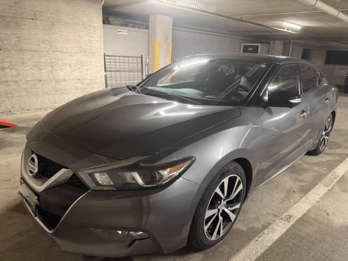 Gray 2017 Nissan Maxima 3.5 Platinum
