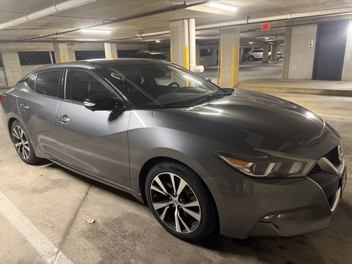 Gray 2017 Nissan Maxima 3.5 Platinum