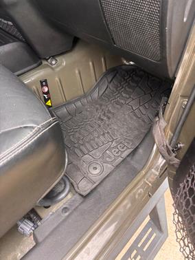 Green 2015 Jeep Wrangler Unlimited Rubicon