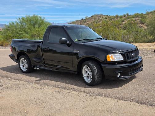 Black 1999 Ford F-150 SVT Lightning